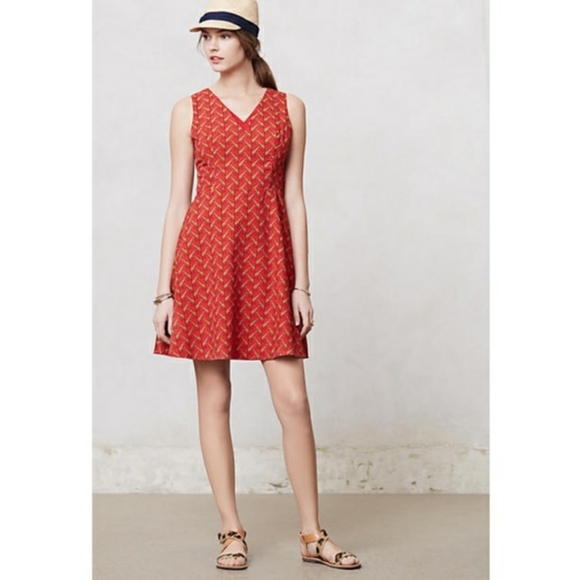 Anthropologie Giraffe Dress By Ruby 
